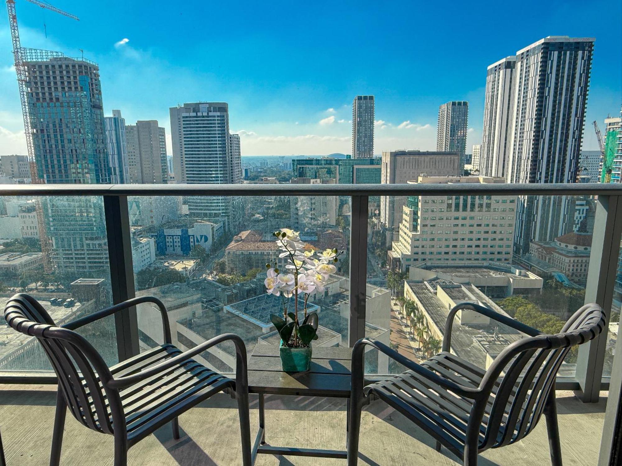 Ferienwohnung Luxury Loft - Free Parking - Ocean View - Brickell Downtown Miami Exterior foto