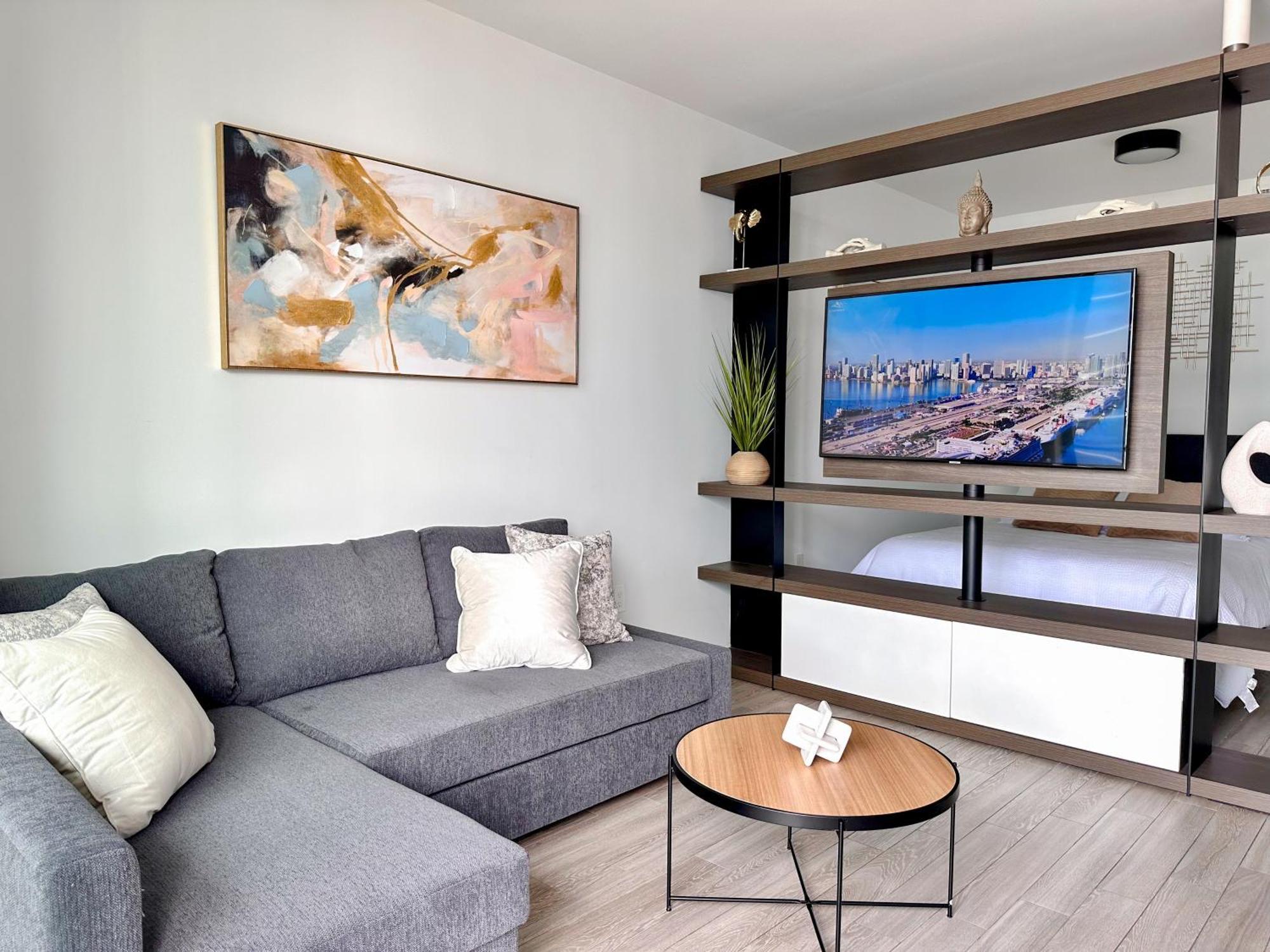 Ferienwohnung Luxury Loft - Free Parking - Ocean View - Brickell Downtown Miami Exterior foto