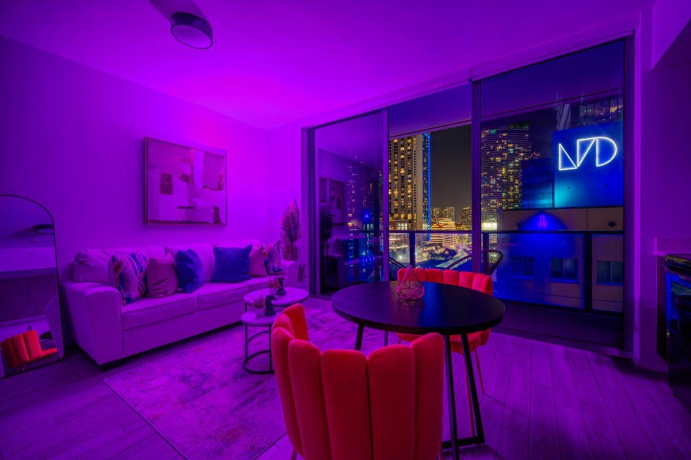 Ferienwohnung Luxury Loft - Free Parking - Ocean View - Brickell Downtown Miami Zimmer foto