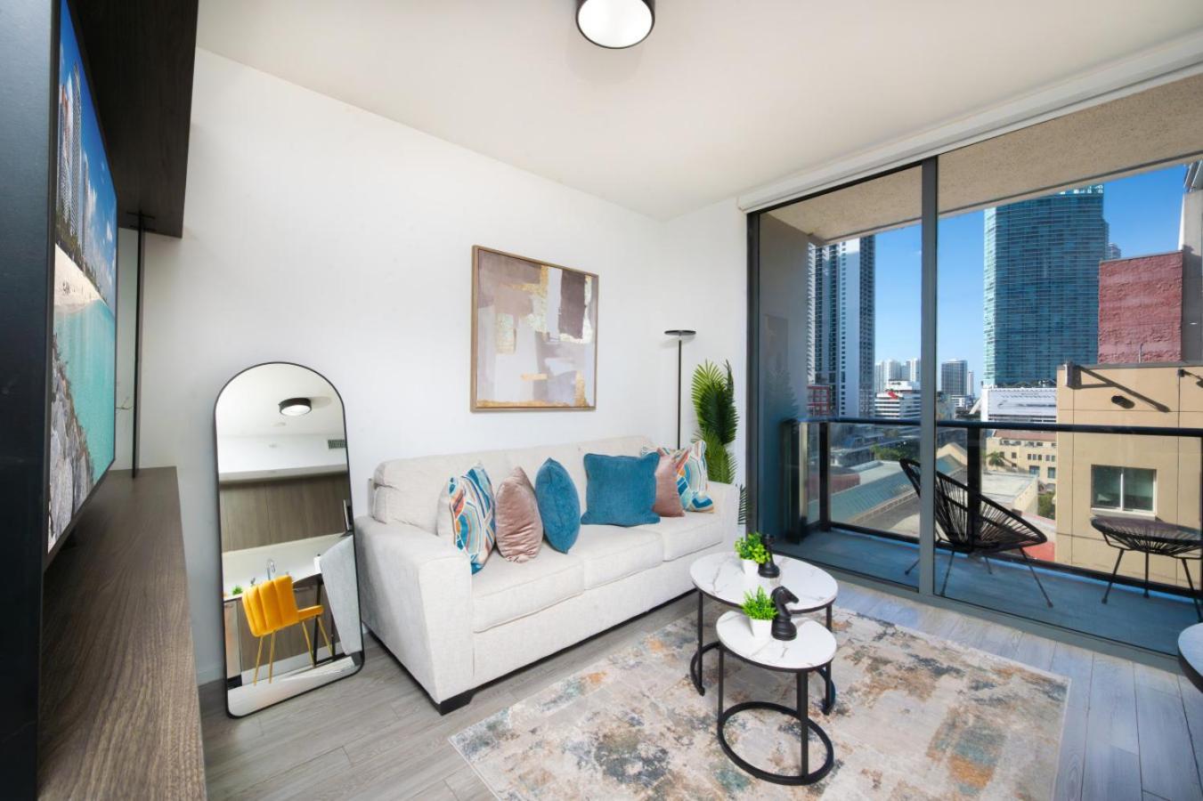 Ferienwohnung Luxury Loft - Free Parking - Ocean View - Brickell Downtown Miami Zimmer foto