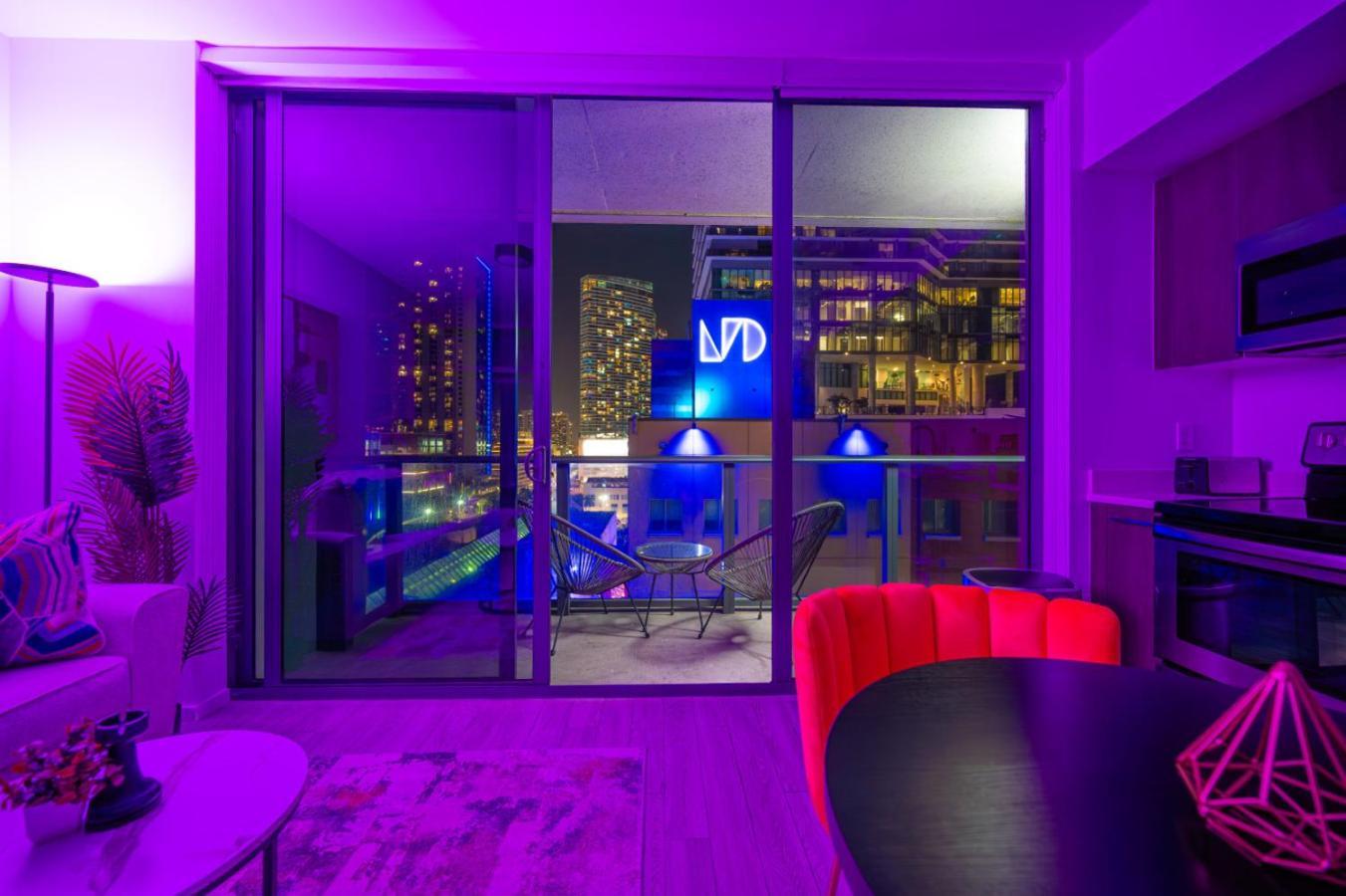 Ferienwohnung Luxury Loft - Free Parking - Ocean View - Brickell Downtown Miami Zimmer foto