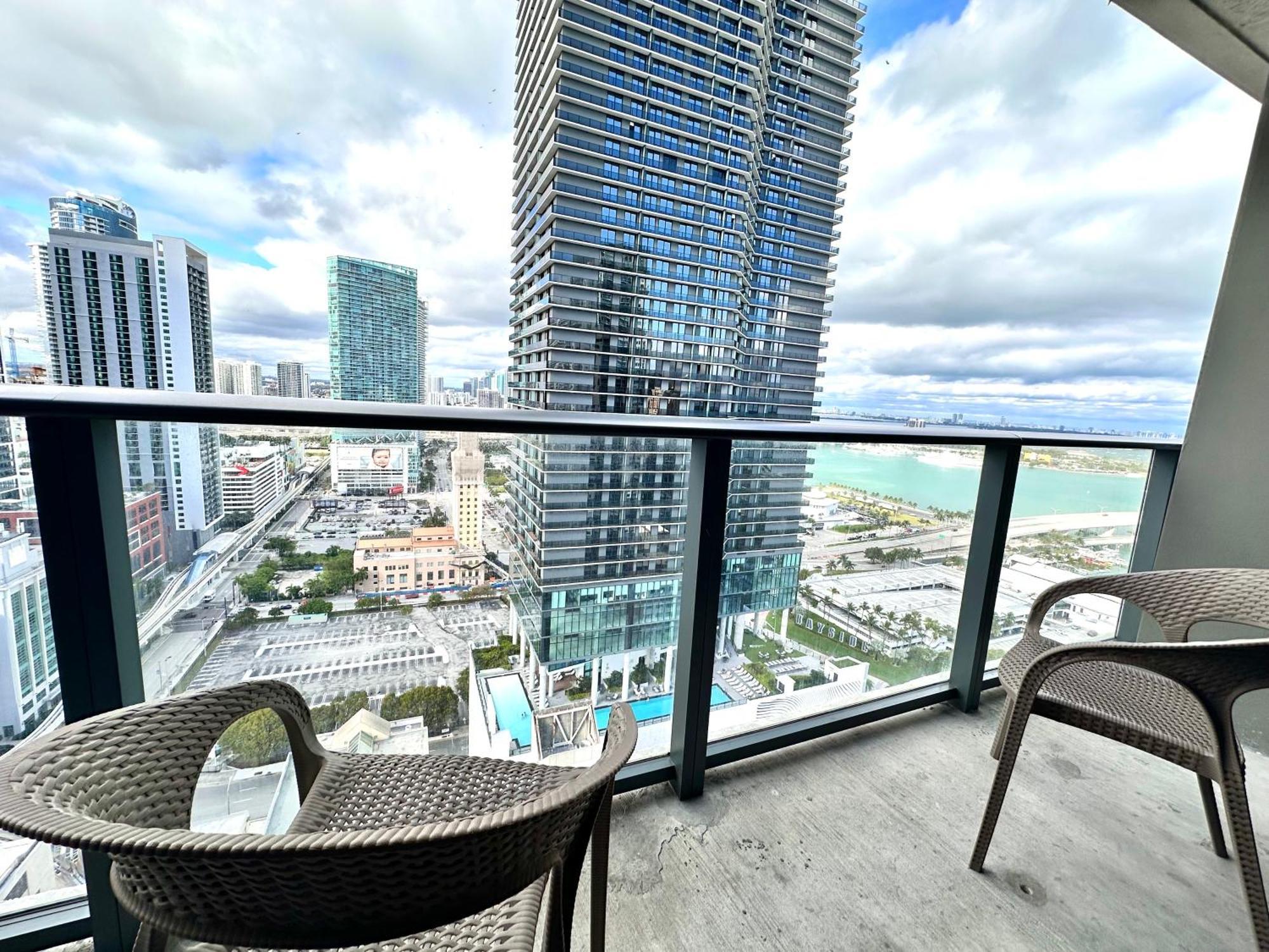 Ferienwohnung Luxury Loft - Free Parking - Ocean View - Brickell Downtown Miami Exterior foto