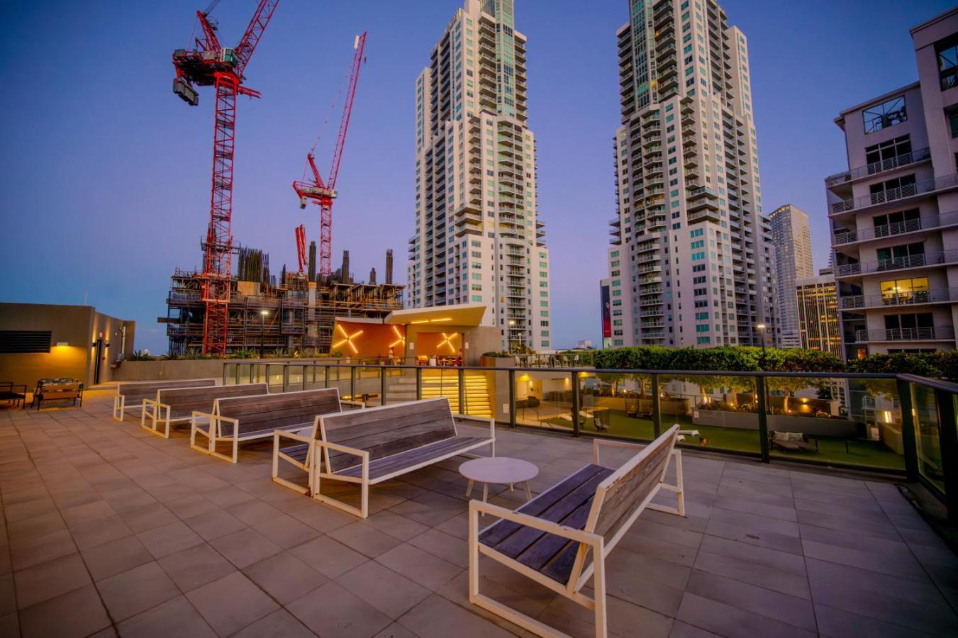 Ferienwohnung Luxury Loft - Free Parking - Ocean View - Brickell Downtown Miami Exterior foto