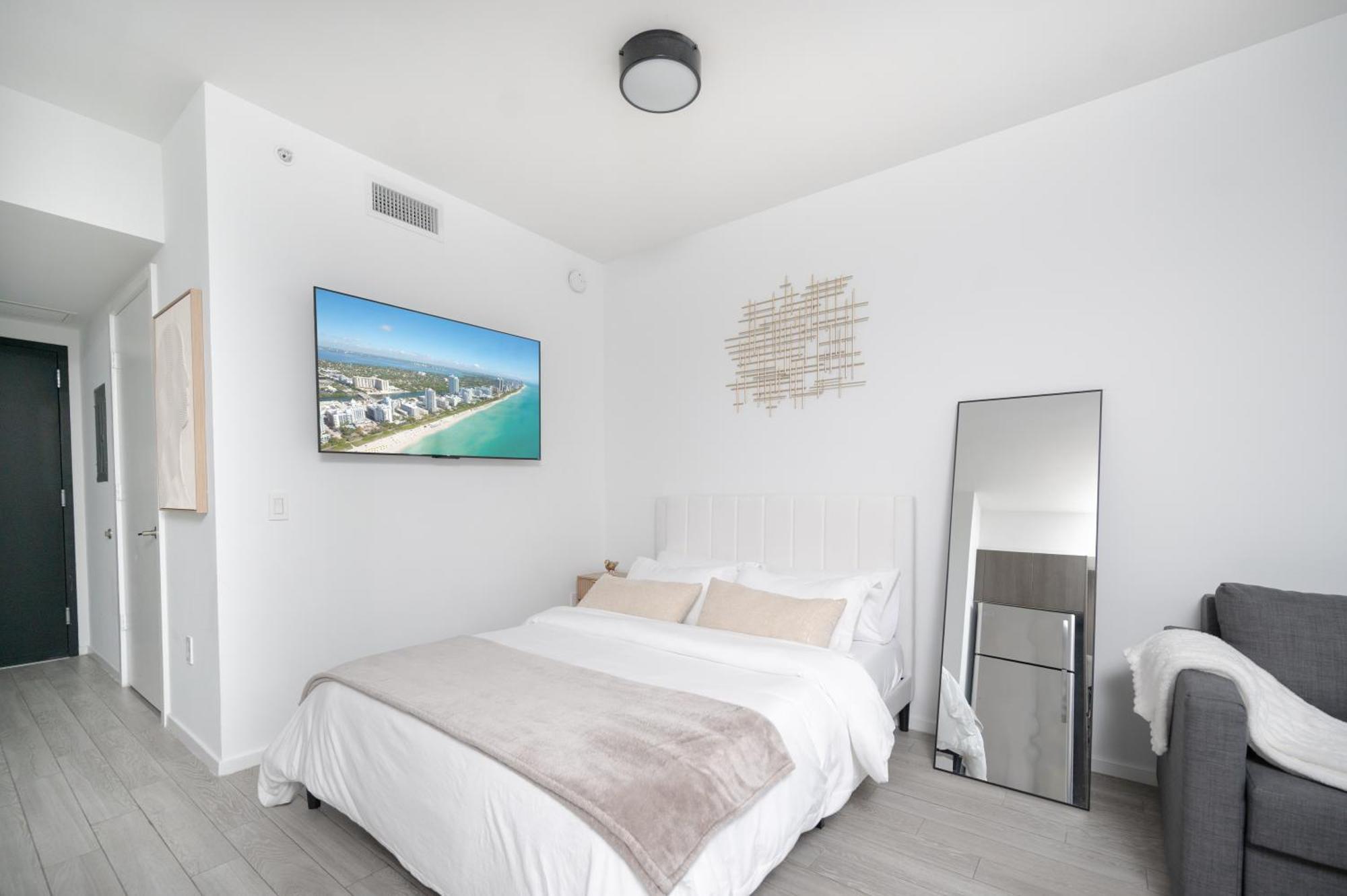 Ferienwohnung Luxury Loft - Free Parking - Ocean View - Brickell Downtown Miami Exterior foto